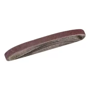 Image of Silverline Sanding Belts 13 x 457mm 5pk 40 Grit 950457