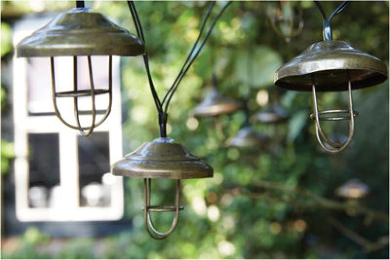 Image of Luxform Maui 24V 10 Pack Festoon Lights Bronze