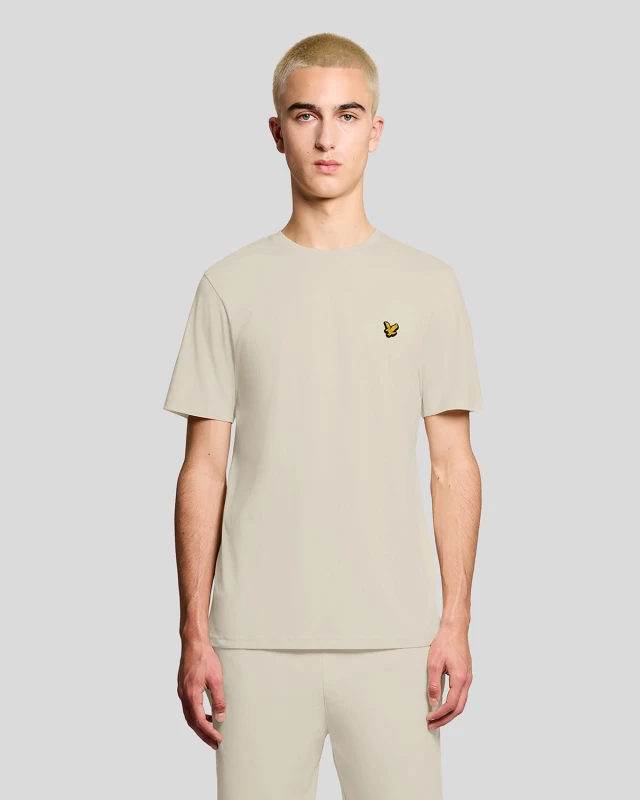 Image of Lyle & Scott Mens Sports T-Shirt in Beige