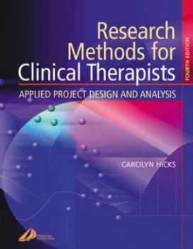 Image of Research Methods for Clinical Therapists by Carolyn M Hicks Paperback