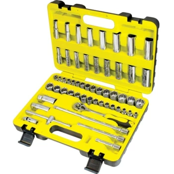 Image of Yamoto - 3/8' Sq/Dr Metric & AF 55PC Set