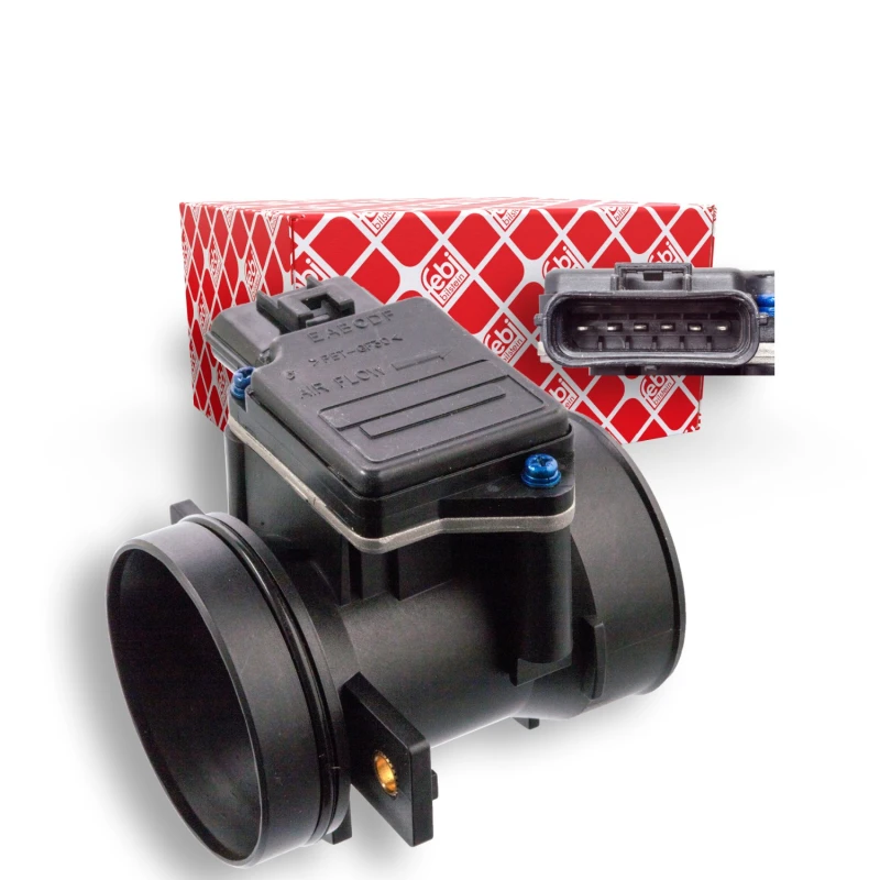 Image of FEBI BILSTEIN 108944 Mass air flow sensor with housing, with gasket/seal Air Mass Sensor (3926)