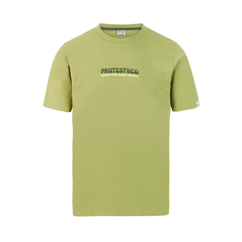 Image of Protest T-Shirt Protest Evina Vert Male XS
