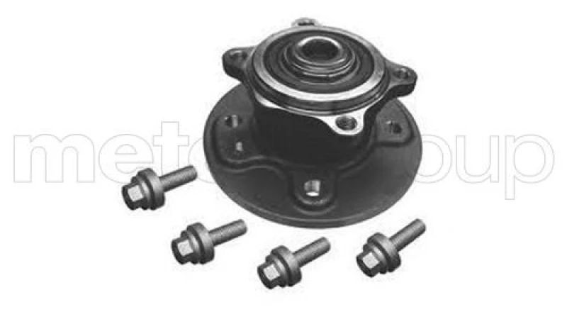 Image of METELLI Wheel bearing kit METELLI 19-2948
