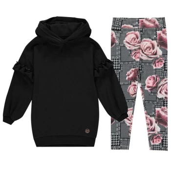 Image of Firetrap 2 Piece Set Infant Girls - Black Check