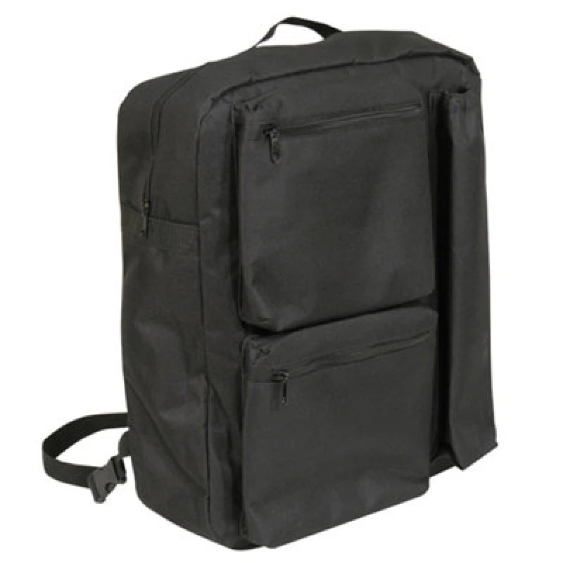 Image of Loops Multi Compartment Lined Scooter Crutch Bag - Carry Handle - Padded Storage Multi