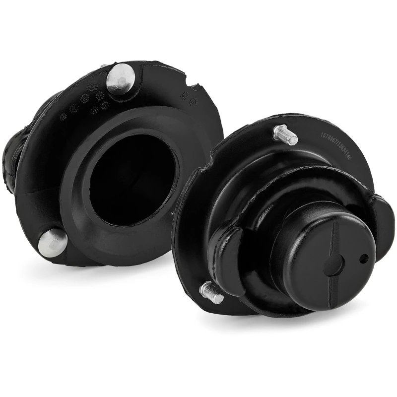 Image of RIDEX 1180S0950 Top strut mount Front axle both sides, without rolling bearing Suspension Strut Support Bearing (1180)