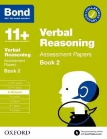 Image of Bond 11+ Verbal Reasoning Assessment Papers 9-10 Years Book 2