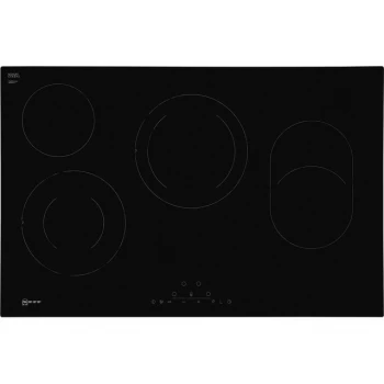 image of Neff T18FD36X0 80cm 4 Zone Ceramic Hob