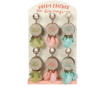 Image of Boho Dream Catcher Hanging Key Chain Pack Of 30