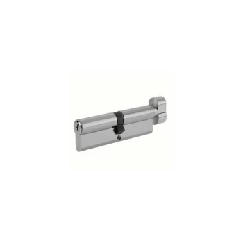 image of Yale - 6 Pin Euro Turn Cylinder Lock - 30:10:30 (70mm) - Satin Nickel Plated