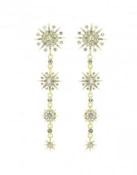 Lipsy Gold Colour Celestial Drop Earrings