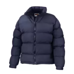 Image of Result Womens/Ladies Urban Outdoor Holkham Down Feel Performance Jacket (S) (Navy Blue)