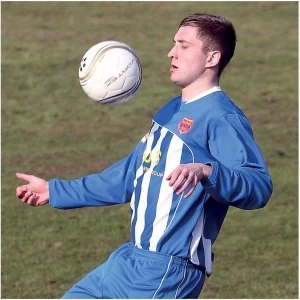 Image of Precision Valencia Shirt 34-36 Royal/White