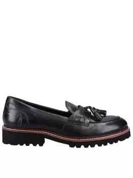 Image of Hush Puppies Ginny Tassel Loafer - Black, Size 3, Women