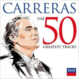 image of Carreras The 50 Greatest Tracks by Jose Carreras CD Album