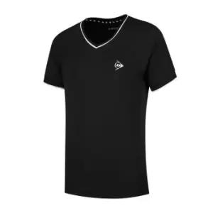 Image of Dunlop Crew Neck T-Shirt Junior Girls - Black