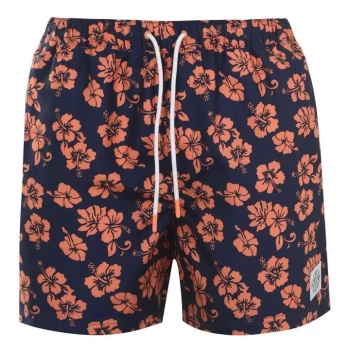 image of Hot Tuna Printed Shorts Mens - Blue