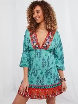 Image of Joe Browns Joe Browns Ibiza Vibes Tunic Multi, Size 8, Women