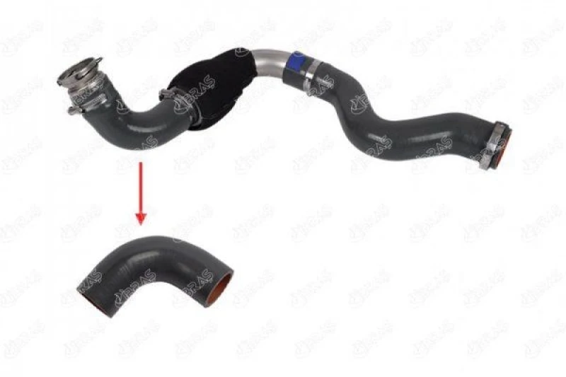 Image of IBRAS Charger intake hose IBRAS 12321