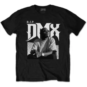 Image of DMX - R.I.P. Unisex XX-Large T-Shirt - Black