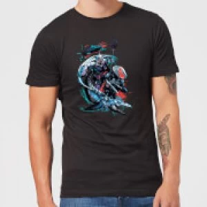 image of Aquaman Black Manta & Ocean Master Mens T-Shirt - Black