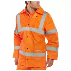 image of L/wt orange en iso 20471 jkt 6XL - Orange - Orange - Beeswift