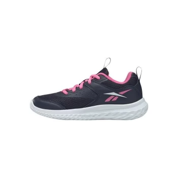 Image of Reebok Rush Runner 4 Shoes - Vector Navy / True Pink / Clou