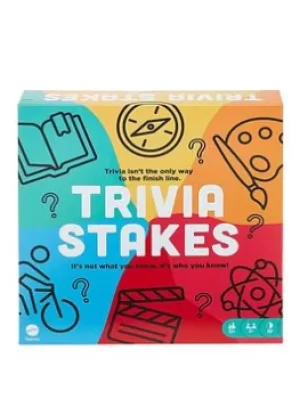 image of Trivia Stakes Family Board Game With Trivia And Wagers