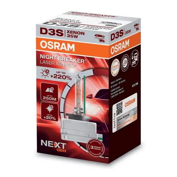 Image of OSRAM Light Bulbs VW,AUDI,MERCEDES-BENZ 66340XNN N10721806 Bulb, spotlight