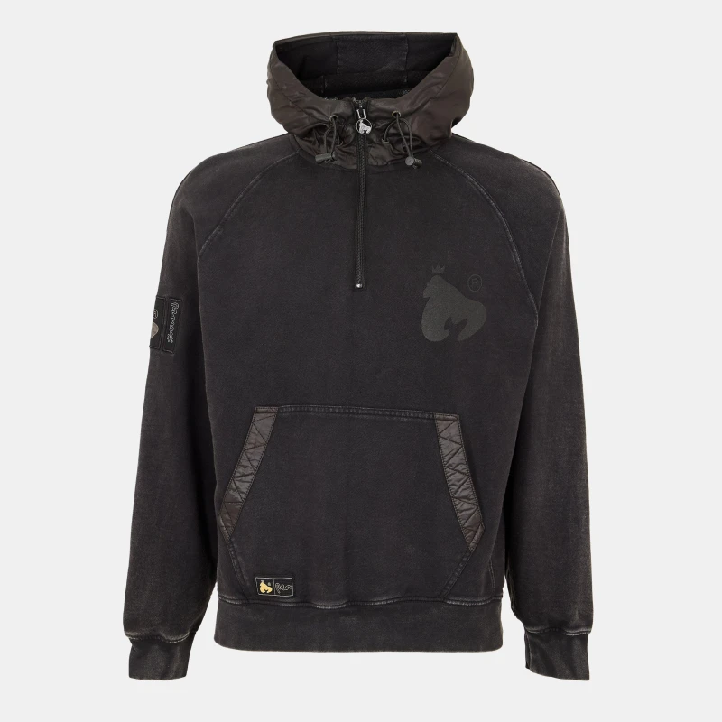 Image of Money Mens Dye Hoodie Black male Small