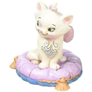 image of Marie On Pillow (Aristocats) Disney Traditions Mini Figurine