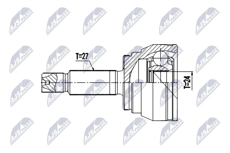 Image of NTY CV joint kit NTY NPZ-KA-369