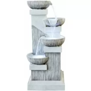 Image of Tranquility Water Features - Square Venetian Solar Powered Water Feature
