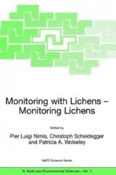 Image of Monitoring with Lichens - Monitoring Lichens by Pier Luigi Nimis Book