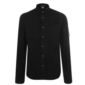 Image of CP COMPANY Lens Double Chest Shirt - Black