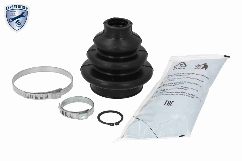 Image of VAICO V20-1188 CV Boot Wheel Side, Rubber Rubber Bellow,drive shaft (194)