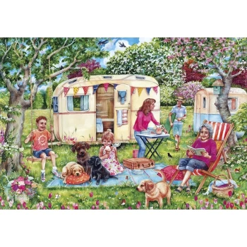 Image of Caravan Escape XXL Jigsaw Puzzle - 250 Pieces