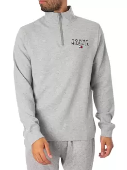Image of Lounge Half Zip Sweatshirt