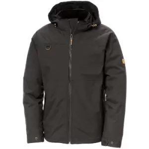 Image of CAT Workwear Mens Chinook Waterproof Nylon Hooded Full Zip Jacket 4XL - Chest 56 - 59' (143 - 150cm)