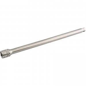 Image of Draper 3/8" Drive Satin Chrome Wobble Socket Extension Bar 3/8" 250mm