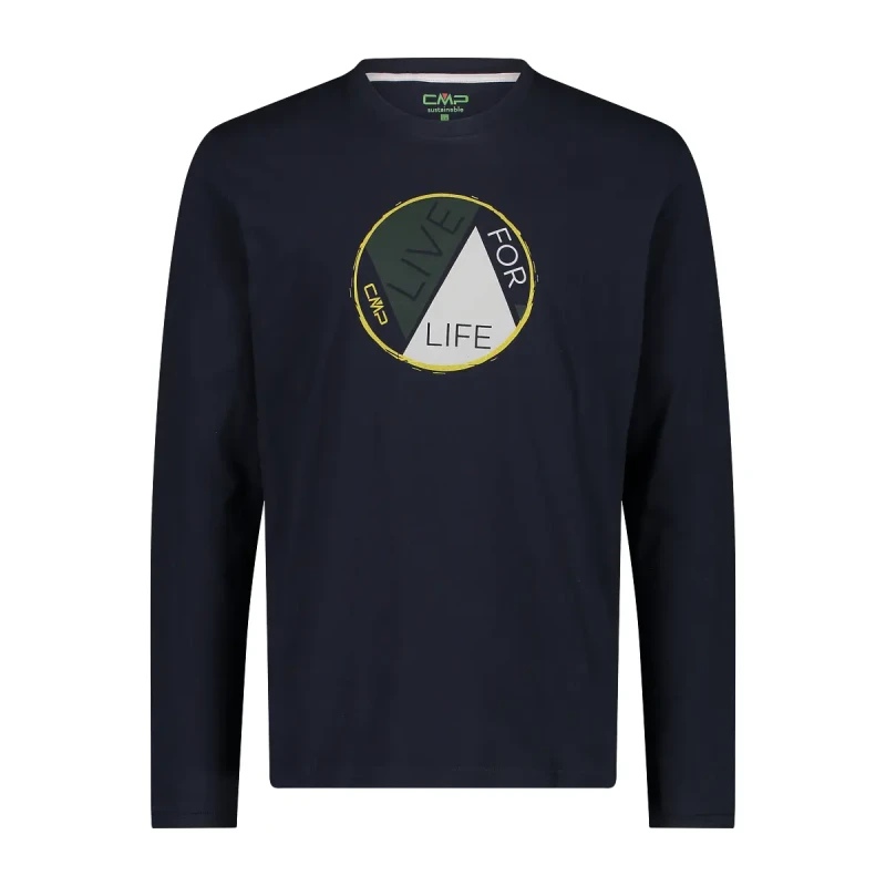 Image of CMP Long sleeve T-Shirt CMP Gris Male XL