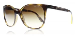 image of Vogue VO5032S Sunglasses Brown W65613 54mm