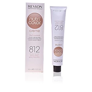 Image of NUTRI COLOR creme #812-light pearly beige blonde 100ml