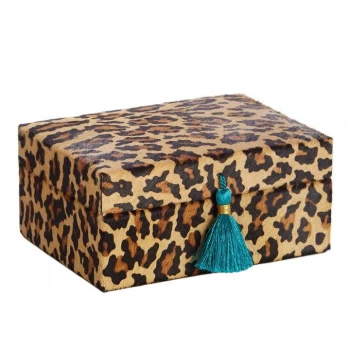 image of Biba Animal Print Jewellery Box - Multi