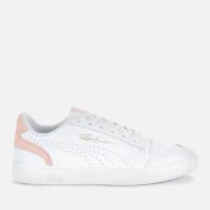 Puma Womens Ralph Sampson Lo Perf Colourblock Trainers - Puma White/Peachskin - UK 8