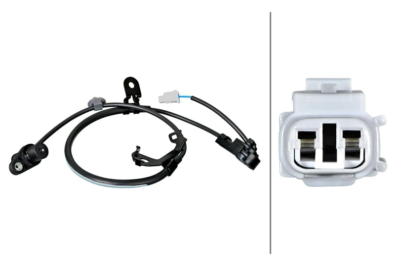 Image of HELLA ABS sensor HELLA 6PU 358 217-011