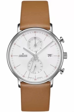 Image of Mens Junghans FORM C Chronoscope Chronograph Watch 041/4774.00
