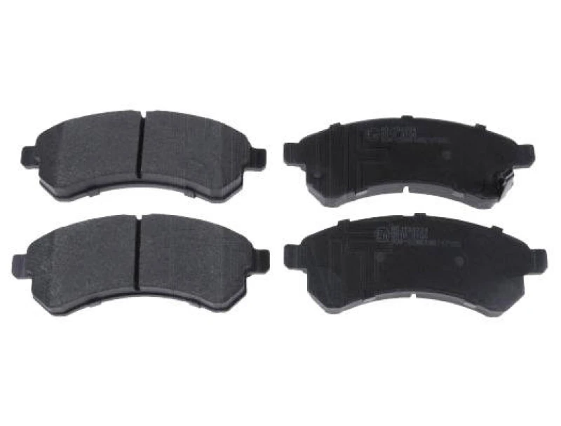 Image of Blue PRINT ADJ134224 Brake pad set Front Axle, with acoustic wear warning Brake Pad Set,disc brake (402)