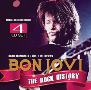 image of The Rock History by Bon Jovi CD Album